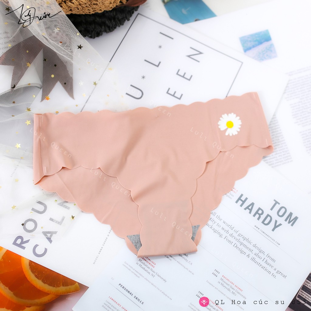 Quần lót su hoa cúc SIÊU XINH mặc mát, không hằn, không lộ viền quần | BigBuy360 - bigbuy360.vn