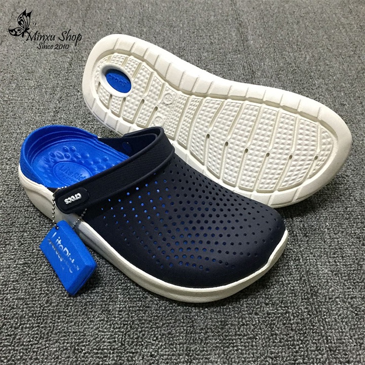 Dép cross literide quai ngang hàng xuất khẩu, sục bít đầu khủng long cho Nam Nữ đủ 9 màu 9 size Mã F Minxu shop