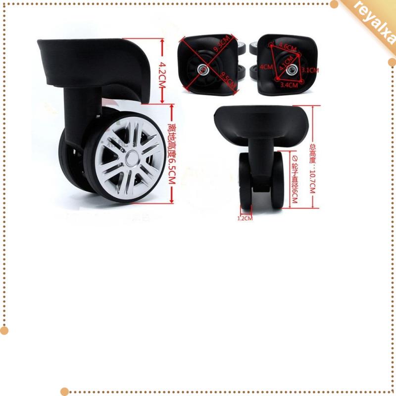 1 Cặp Bánh Xe Thay Thế Cho Vali Hành Lý