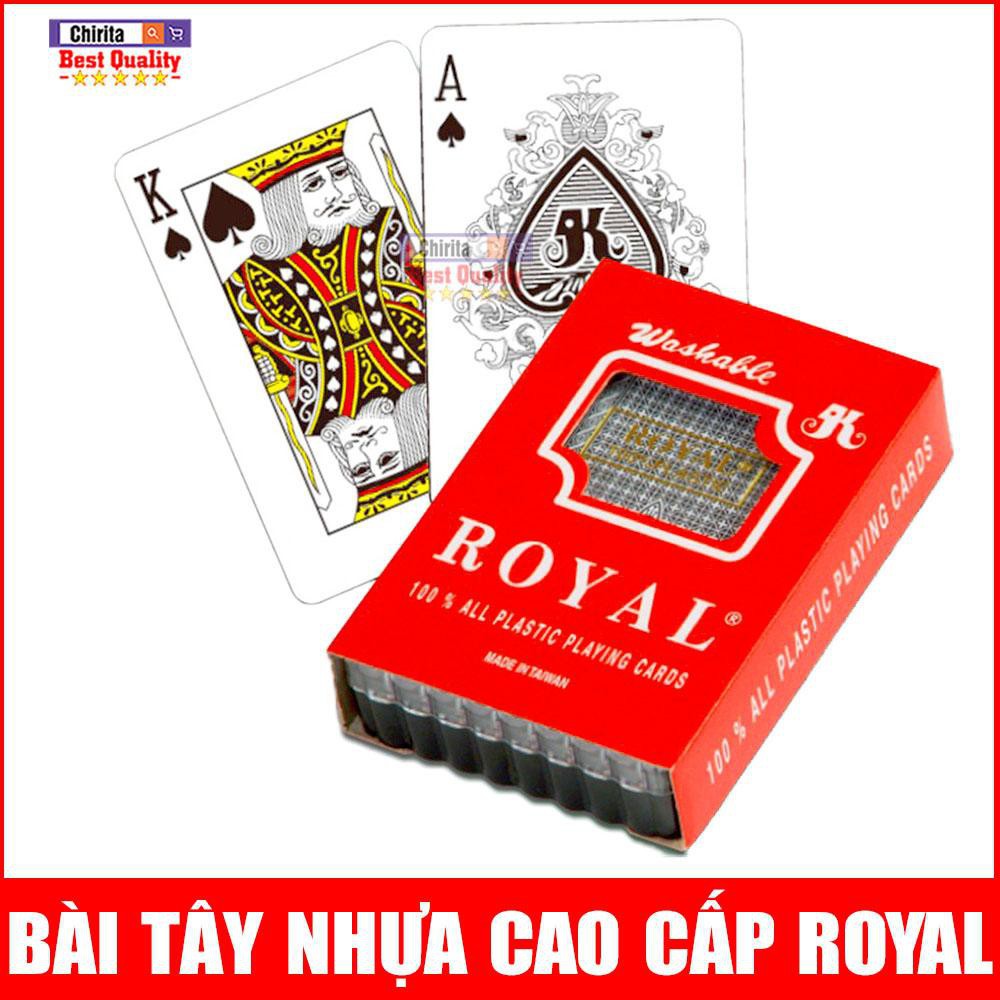 Bộ Bài Tây Nhựa Royal Đài Loan -LOẠI ĐẶC BIỆT - Chống Thấm Nước