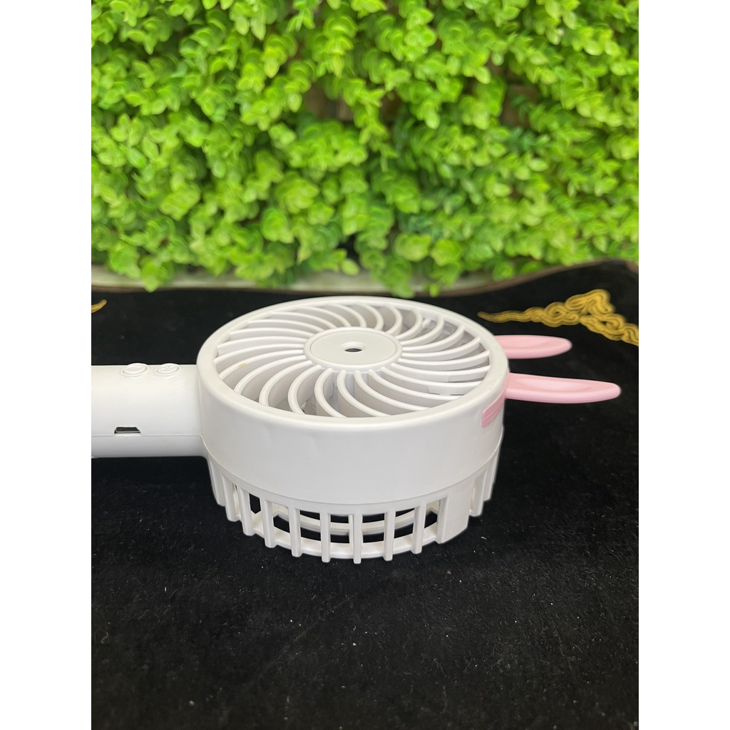 Quạt PORTABLE USB FAN- YJ 01 Quạt Phun Sương Cầm Tay Mini Điều Hòa Tạo Độ ẨM 3 Tốc Độ, Sạc Pin Tích Điện