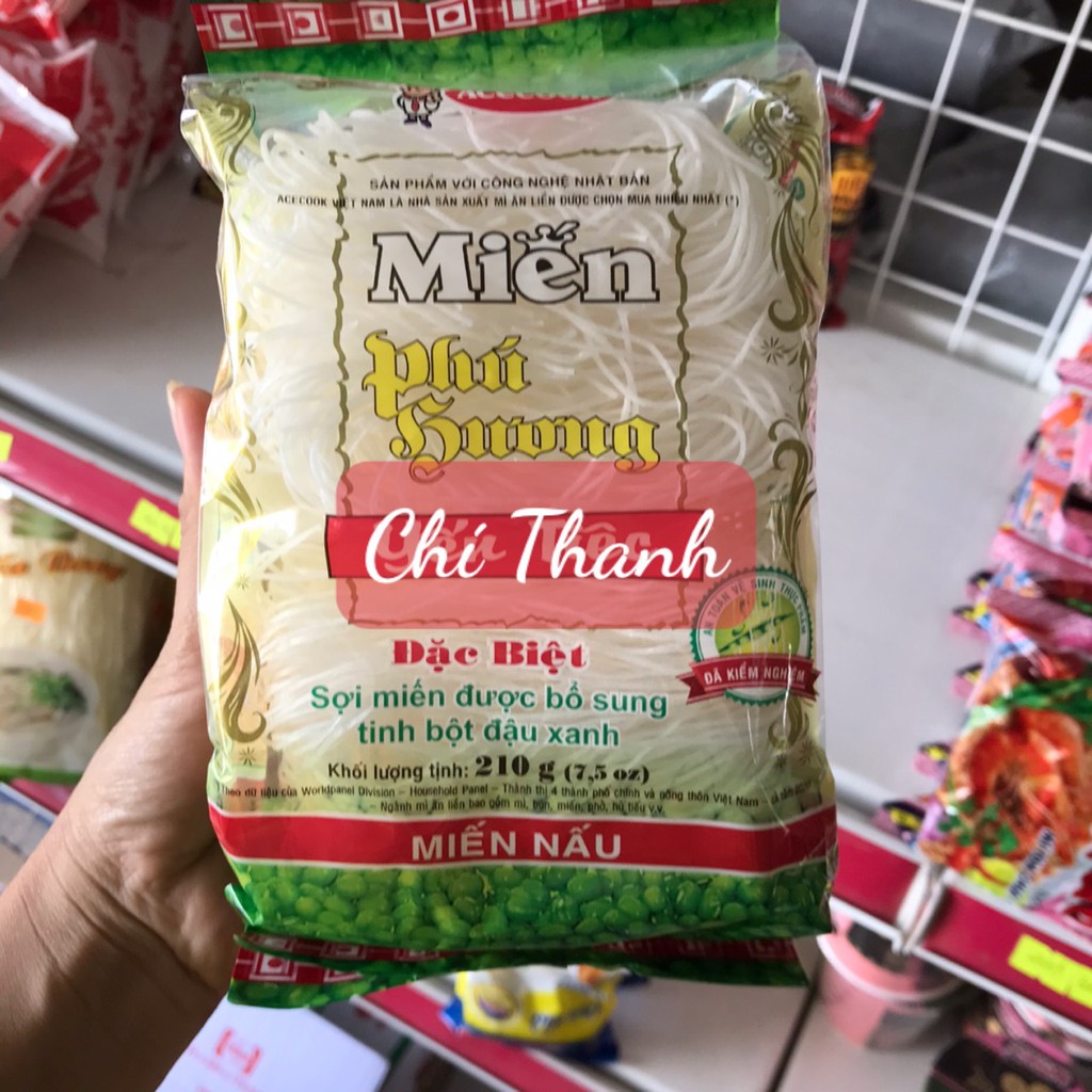 MIẾN ĐẬU XANH YẾN TIỆC PHÚ HƯƠNG 210G | BigBuy360 - bigbuy360.vn