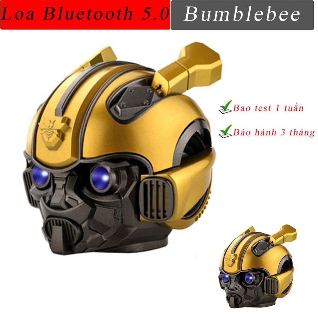 Loa Bluetooth Bumblebee Transformer - Âm thanh mạnh mẽ, thiết kế độc đáo - Bảo hành 6 Tháng