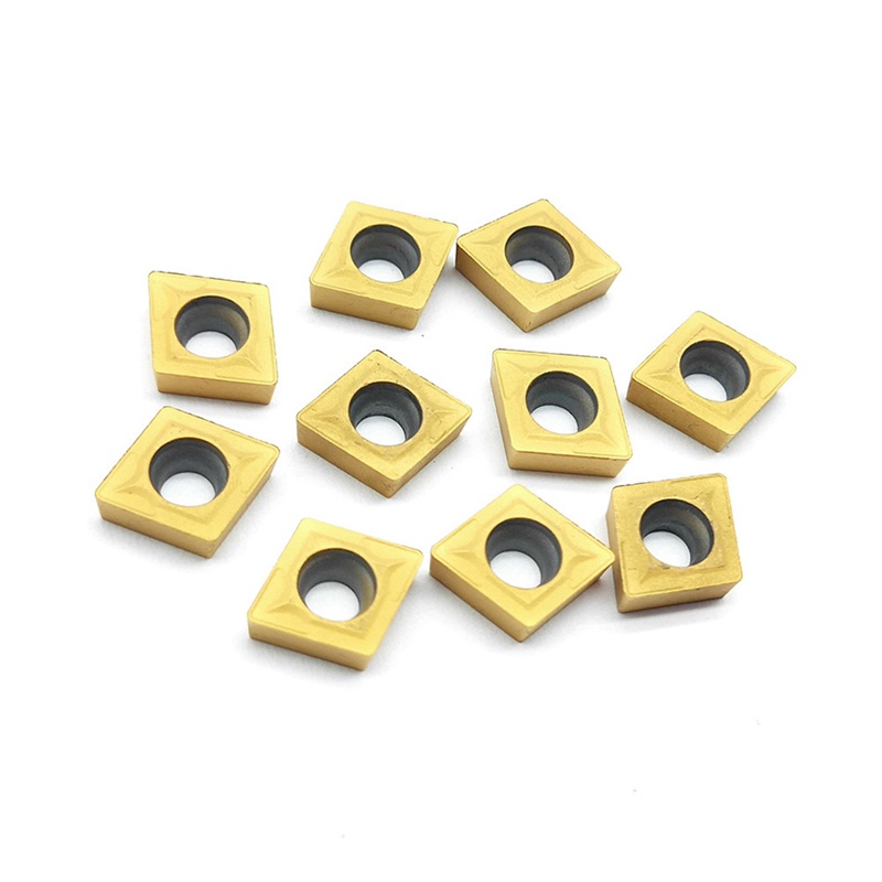 10 Cái CCMT060204 Công Cụ Xoay CNC Bên Trong Cho Máy Tiện
