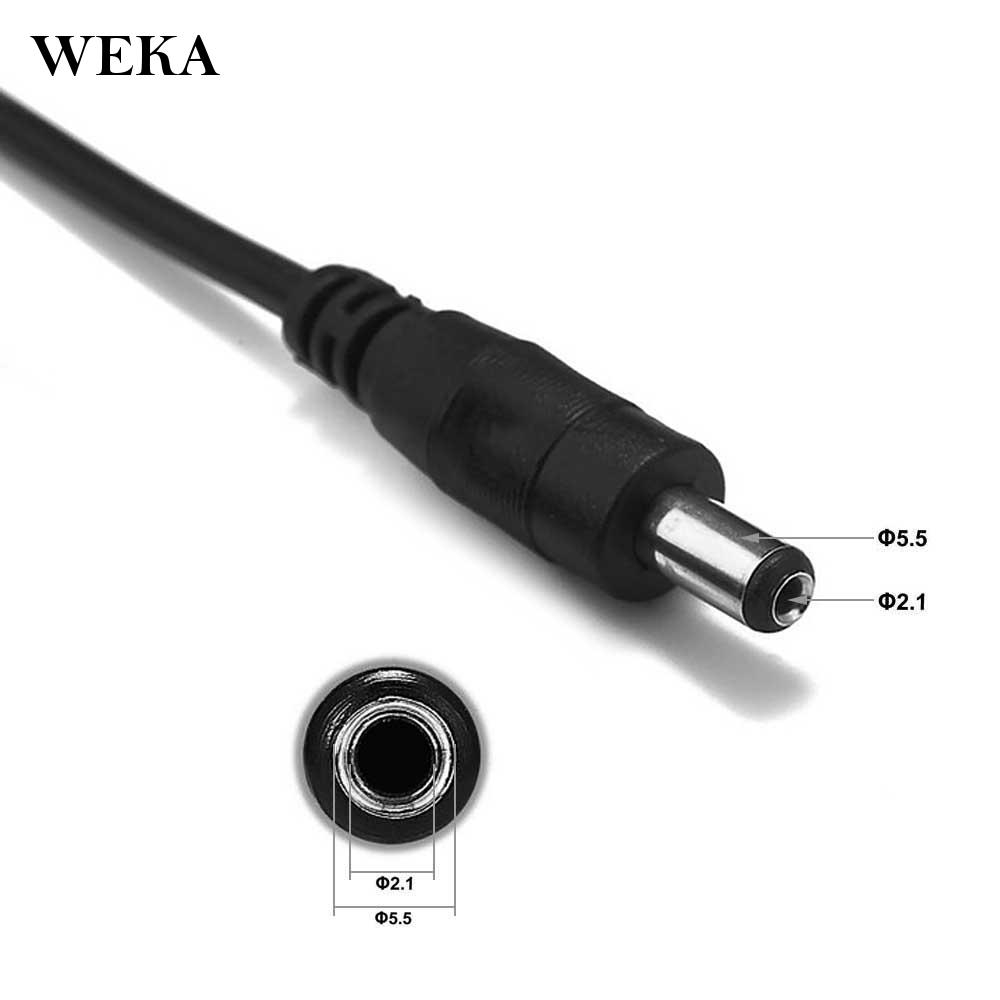 Cáp Nguồn Mở Rộng Weka 12v Dc Cho Đèn Máy Ảnh