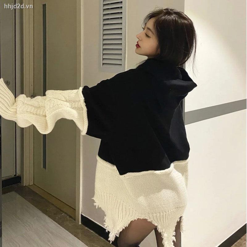 Áo sweater dáng rộng phong cách đường phố thời trang mùa thu mới 2021 | BigBuy360 - bigbuy360.vn