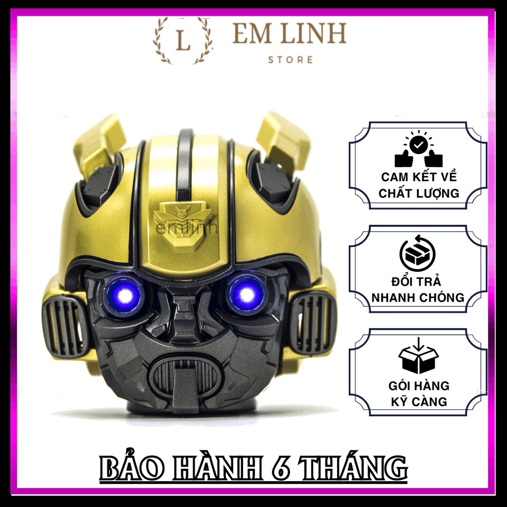 Loa Bluetooth Siêu Chất Ngầu Hình Bumblebee - Âm Thanh Đỉnh Cao - Thiết Kế Độc - Trưng Bày HOT - Hàng nhập khẩu mã LOA00
