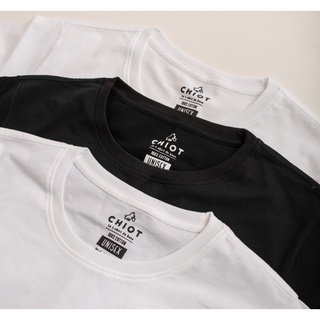 (NGHỈ BÁN) Áo thun trơn trắng đen 100% cotton