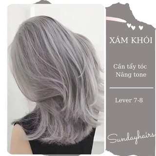 Thuốc Nhuộm Tóc Màu Xám Khói