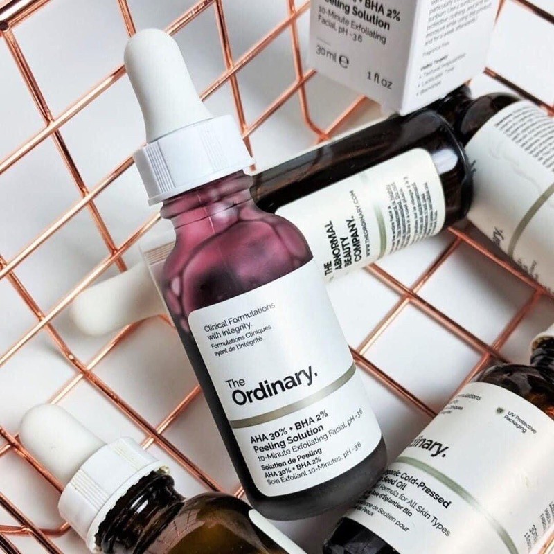Serum tẩy tế bào chết hoá học AHA 30% + BHA 2% Peeling Solution - The Ordinary.