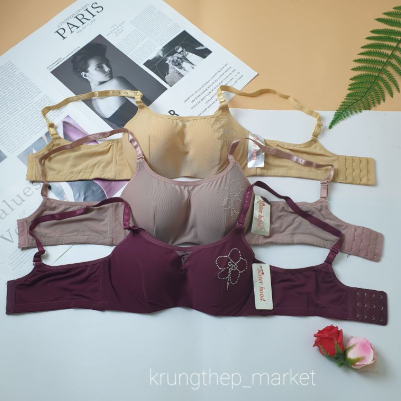 Áo lót sisterhood 756 có lưới che kín ngực hàng thái lan