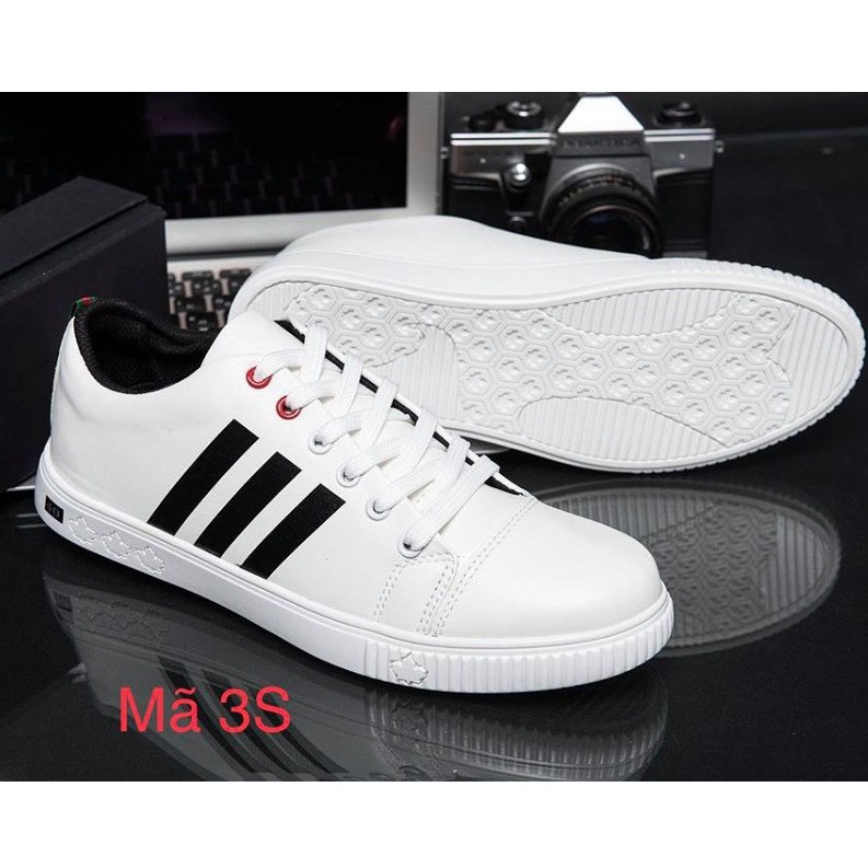 Giày Nam Thể Thao Nam Cao Cấp Hot Trend SPOST Giầy Trắng Cao Cổ Sneaker Nam Nữ MÃ 3S - Hàng Loại 1