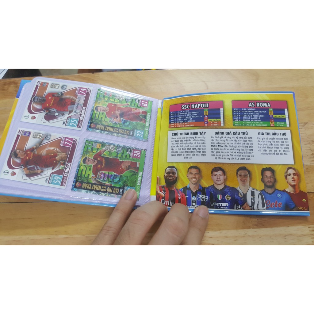 BST Album thẻ in Match Attax 2021/2022 Serie A