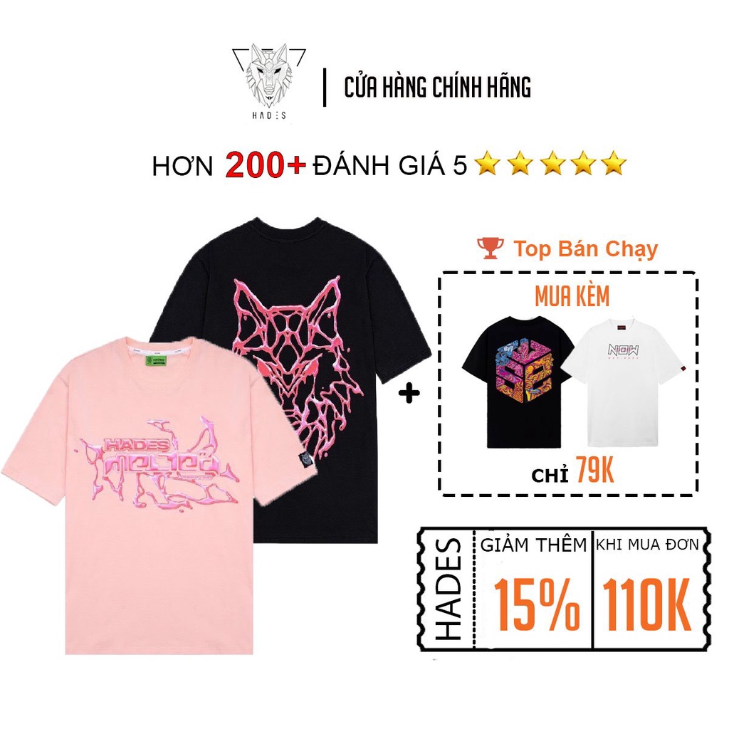 Áo thun Hades local brand tee chính hãng Singum Sói unisex nam nữ full tag tay ngắn cotton ulzzang oversize