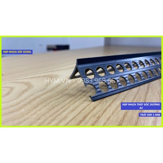 (10 Cây/Bó)  Nẹp Nhựa Trát Góc Tường| Góc Cạnh Sắc Nét A2-5 Giải Pháp Của Các Nhà Thầu Thông Minh