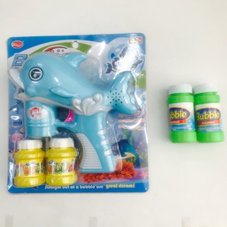 Súng bắn bong bóng Bubble gun ( có nhạc)