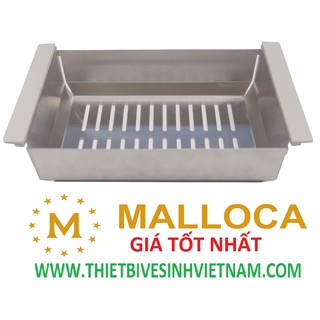 Rổ inox304 malloca l-24, hàng chính hãng, bảo hành 03 năm