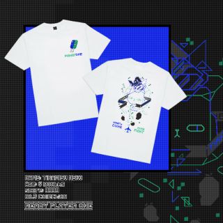 [TIRAMISU NEKO] READY PLAYER ONE - exclution version - Áo thun game bắn boss mèo trắng