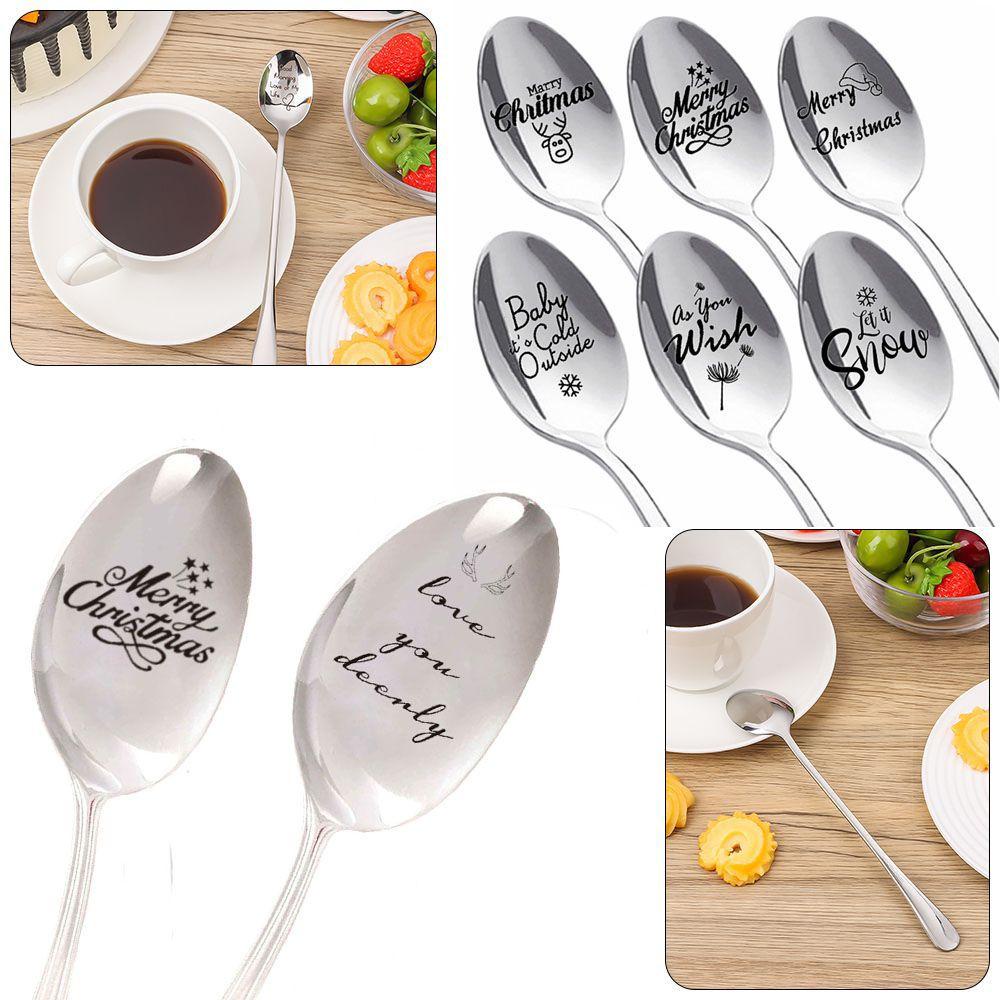Muỗng Khắc Họa Tiết Mừng Năm Mới Độc Đáo