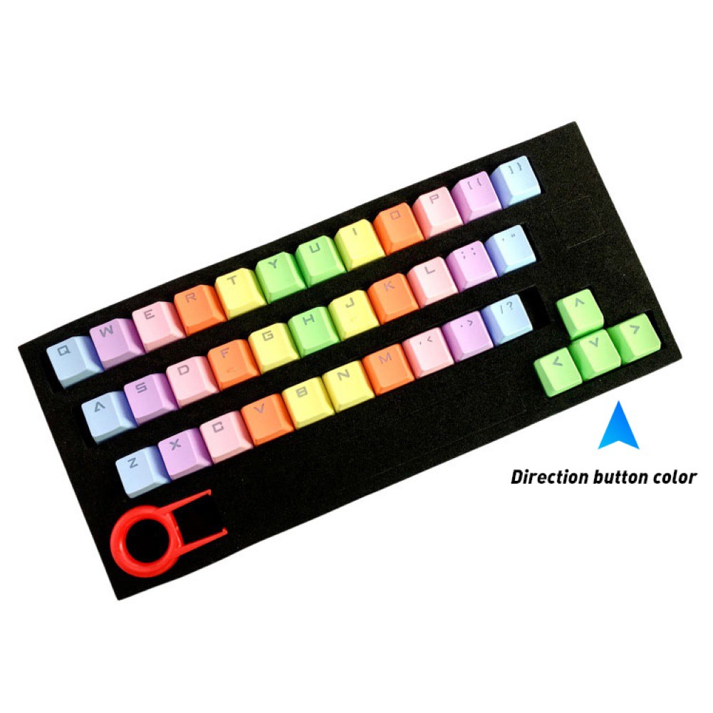 Vỏ Bọc Phím Rời PBT Thay Thế Cho Bàn Phím Cơ PBT 37 Phím