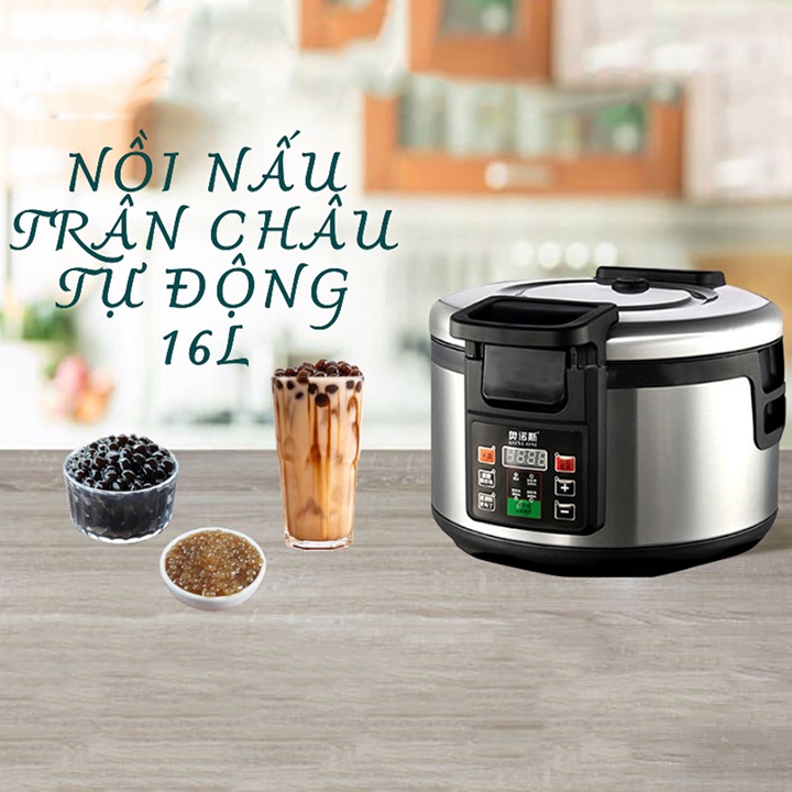 Nồi Nấu Trân Châu, Nấu Chè Tự Động Aonuosi Dung tích lớn 16L