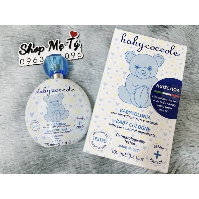 Nước hoa chiết xuất hoa sen Babycoccole 100ml cho bé sơ sinh 0m+ (Baby coccole)