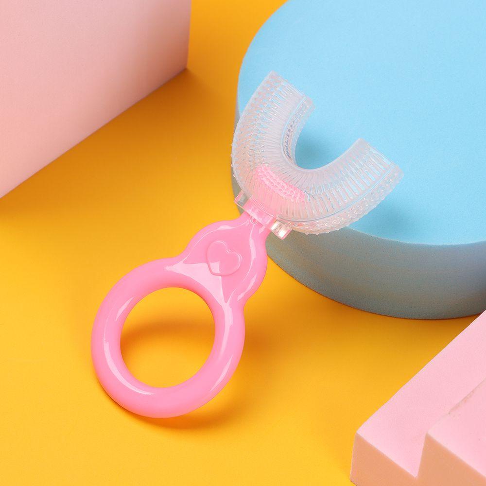 NIUYOU Bàn Chải Đánh Răng Bằng Silica Gel An Toàn Dành Cho Trẻ 6-12 Tuổi