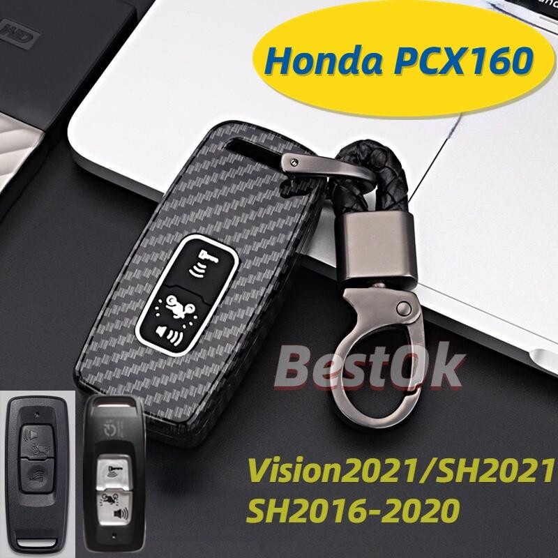 Ốp Bảo Vệ Bằng Sợi Carbon Cho Xe Mô Tô Honda Pcx 160 Adv 2022 Pcx 160