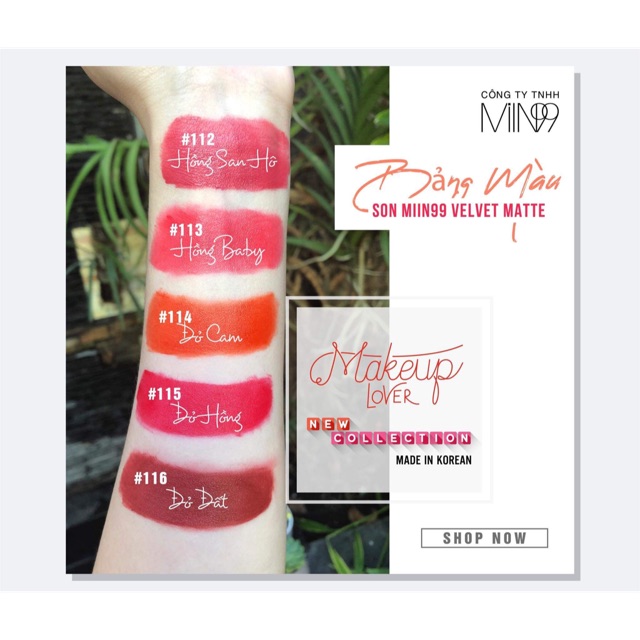 Miin99 Kem Son Nk Hàn Quốc