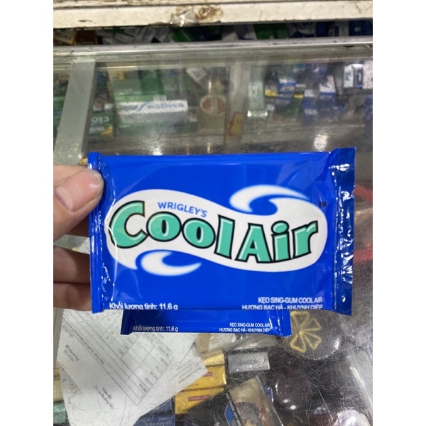 Kẹo Cao Su Bạc Hà Cool-Air Vỉ 11,6g