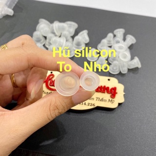 Hũ Đựng Mực Phun Xăm Silicon ( Gói 100 Hũ )