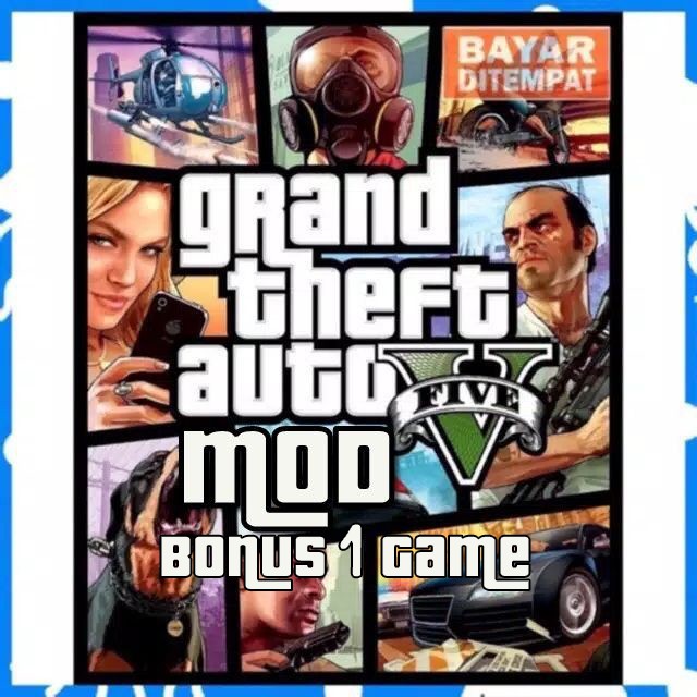 Máy Chơi Game Gta 5 + Mod Gta V Grand Theft Auto V Mod - Pc Games / Dvd Cd Game / Laptop