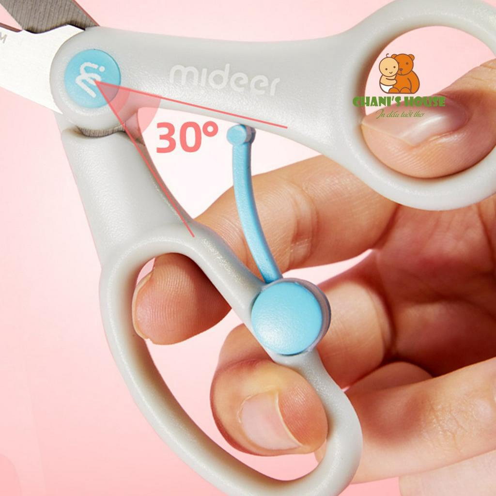 KÉO CẮT GIẤY MIDEER AN TOÀN CHO BÉ TẬP LÀM THỦ CÔNG