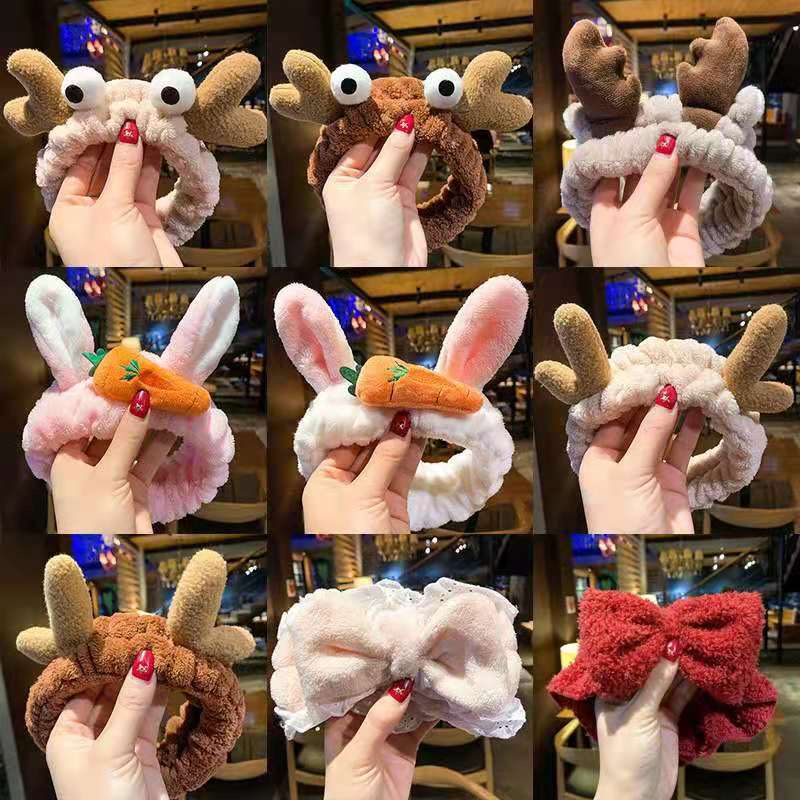 Băng Đô Tai Thỏ Dễ Thương Cho Nữ