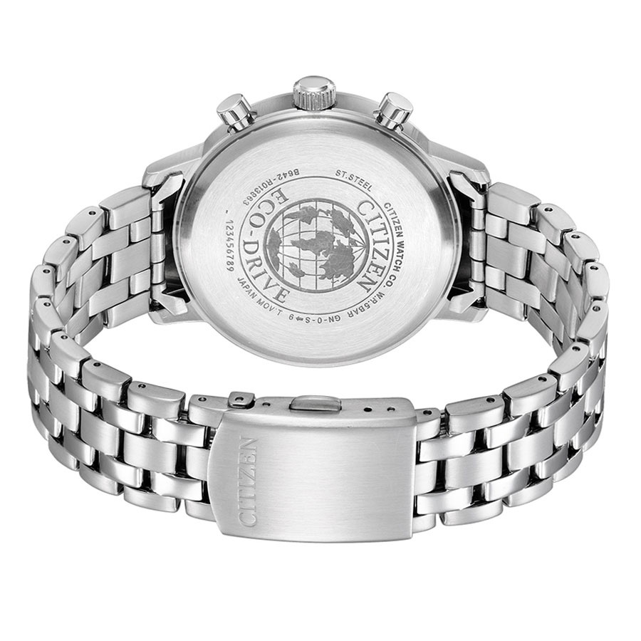 Đồng Hồ Nam Citizen Dây Thép Không Gỉ CA7060-88L - Mặt Xanh