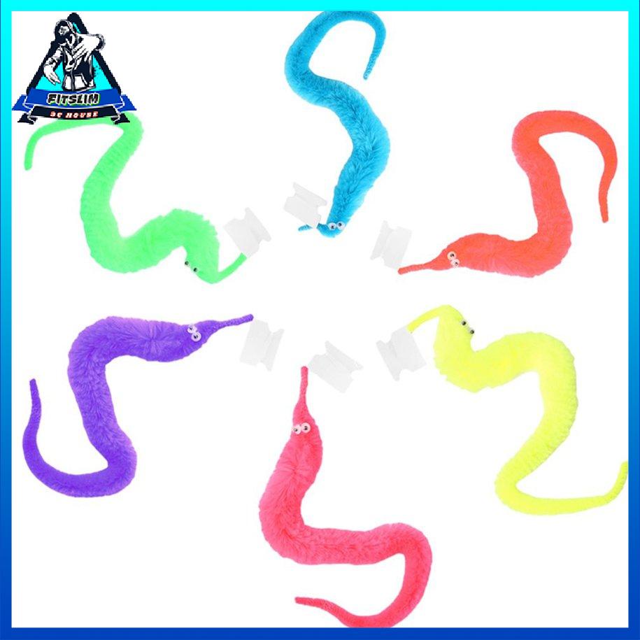 MỚI Magic Twisty Worm Wiggle Di chuyển Sea Horse Kids Trick Toy Caterpillar [8/15]