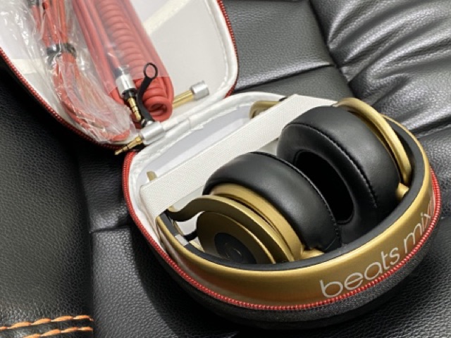 Tai nghe beatsmixr dành cho dj like new - gold black