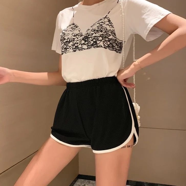 Quần Short Nữ 100% Cotton Dày dặn May Mới 2022, Quần Sooc Đùi Ngủ Nữ Mặc Ở Nhà