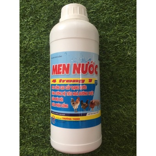 [1 lít MEN NƯỚC] 4 in 1 cho lợn, gà, vịt. Men sống cao cấp dạng nước. Tăng cường hệ tiêu hóa đường ruột. Giảm mùi hôi.