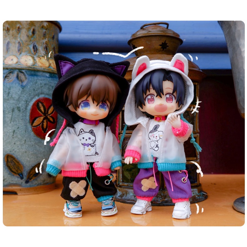 Bộ Quần Áo OB11 Cho Búp Bê Tỉ Lệ 1 / 12 bjd GSC