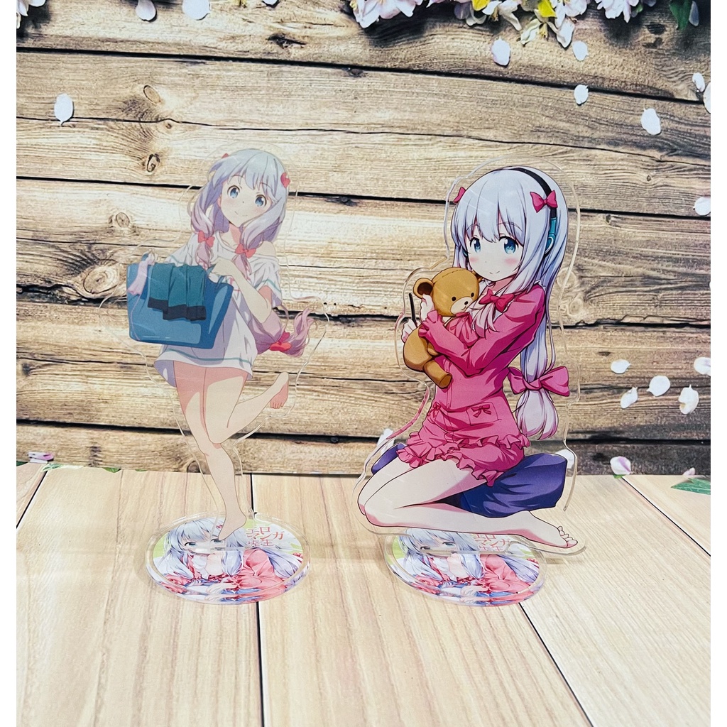 Standee mô hình tượng Izumi Sagiri,mô hình mica trong