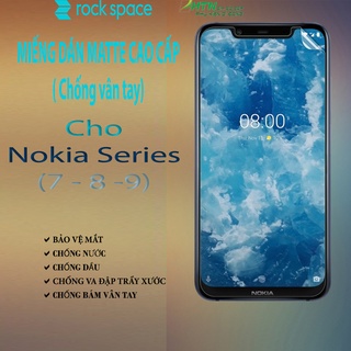Miếng dán PPF nokia 9 8 8.1 8.3 7 7.1 7.2 Plus Pureview Sirocco rock space matte chống vân tay, dán màn hình / lưng đt