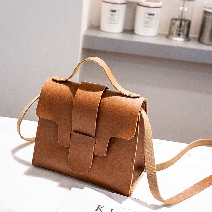 Túi đeo chéo ⭐HOT TREND⭐ túi  xách nữ thời trang da mềm họa tiết 3 màu cá tính