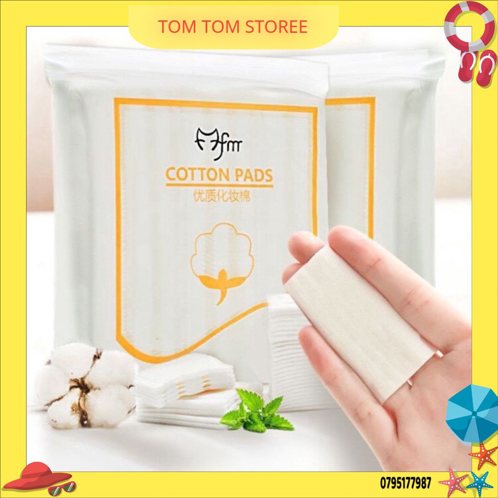 Bông tẩy trang 222 miếng - cotton pads.. TOM_TOM_STOREE