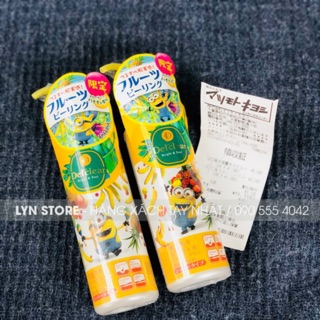 Tẩy da chết Detclear phiên bảng Minion 180ml