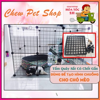 Tấm Lưới Sắt Ghép Chuồng Quây Thú Cưng Chó - Mèo -Thỏ