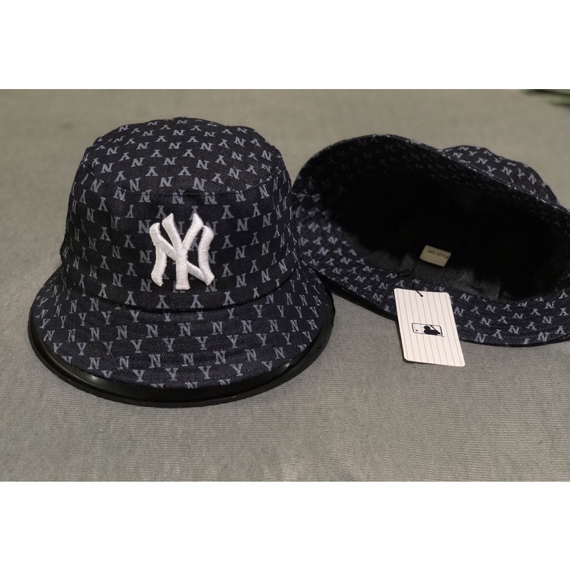 Mũ bucket ny in 1 lớp thêu logo nổi sắc nét giá rẻ chất sịn