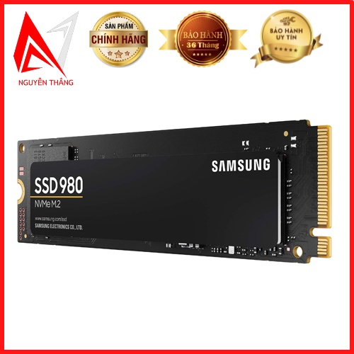 Ổ cứng ssd Samsung 980 PCIe NVMe V-NAND M.2 2280 500GB MZ-V8V500BW (đọc: 3100MB/s /ghi: 2600MB/s) chính hãng