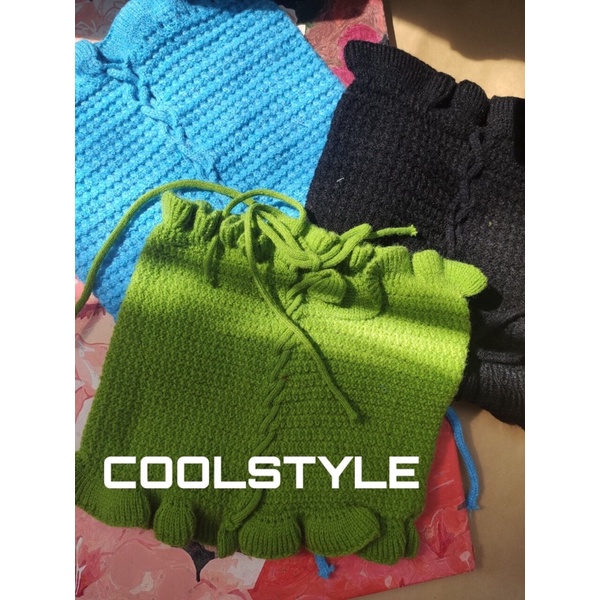 Áo Ống Croptop Dây Rút Sợi Len Sexy cho nữ - COOLSTYLE