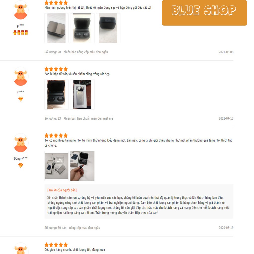Tai nghe không dây Bluetooth MC BH315 màn hình Led hiển thị pin,tai nghe bluetotooth thể thao có gương Blueshop6688